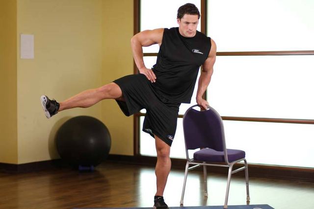 Side-Lying Leg Raises – end position
